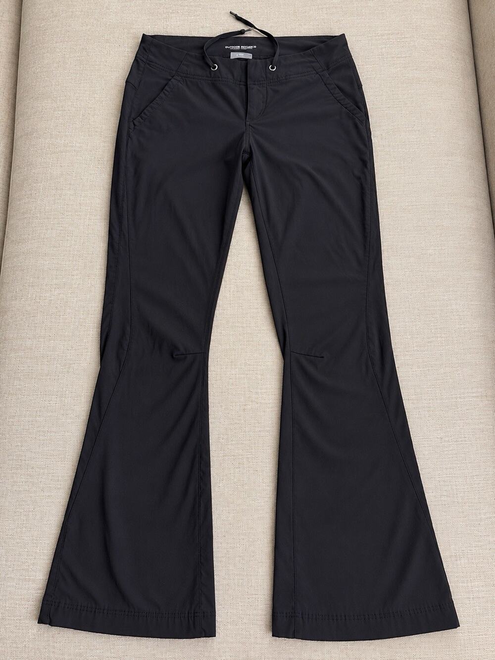 Columbia Hiking Pants Womens 2P Black Omni-Shield Water Repellent Gorpcore Trail